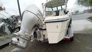 2005 arima seanger 21 ht f150 honda boat doctor rare find