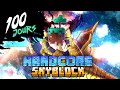 J'ai survécu 100 Jours en Skyblock hardcore sur Minecraft... Voici ce qu'il s'est passé