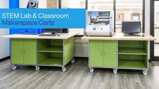 Stem Lab \u0026 Classroom Makerspace Carts from Interior Concepts