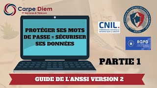 Guide ANSSI version 2 partie 1: Les recommandations pour les authentifications et mots de passe