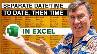Excel Split Date Time Into Columns For Date And Then Time Episode - 2666