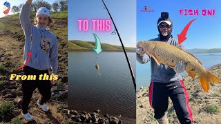 Common Grass Carp Fishing in Los Vaqueros.