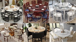 2025 trending round dinning table designs||TABLE Designs FOR homes||INTERIOR DECOR IDEAS