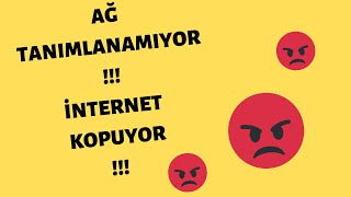 OYUNDAYKEN iNTERNET GiDiYOR⚡️iNTERNET GiDiP GELiYOR⚡️AĞ TANIMLANIYOR SORUNU⚡️TANIMLANAMAYAN AĞ +2021