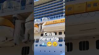 Costa Smeralda's Gigantic Voyage - 19 Decks, 6554 Passengers! Costa Cruise 🚢🌴