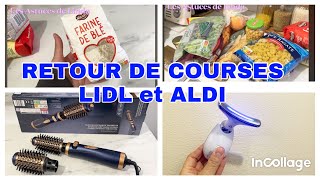 RETOUR DE COURSES. ALDI \u0026 LIDL 😍👍👍👍22 décembre 2024