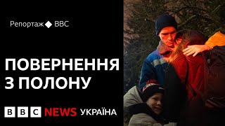 Українські полонені повернулися додому. Як це було.Репортаж BBC.