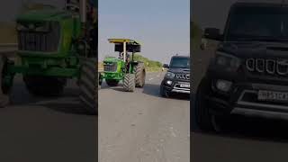 2.m view Scorpio vs John Deere tractor #shorts #johndeere #tractors