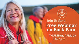 Back Pain Webinar - 4-29-2021
