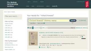 How to search The British Newspaper Archive for a person's name