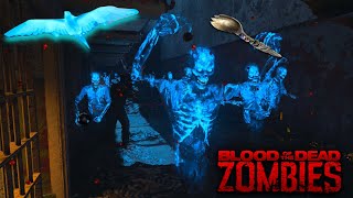 Blood Of The Dead Easter Egg SECRETS Revealed | The History Of Black Ops 4’s Ghosts & Spork Knife!