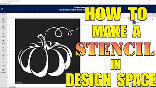 How To Create A Stencil In Cricut Design Space