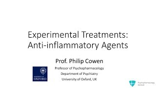 10 Experimental Treatments  Anti inflammatory Agents
