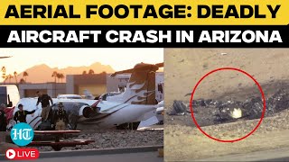 Arizona Plane Crash LIVE: Two Small Planes Collide Midair In Arizona | Marana Regional Airport