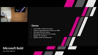 Microsoft Build 2018 Using AML Python SDK