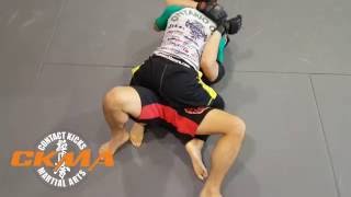 Light MMA Sparring at Contact Kicks in Vaughan