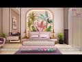 ultra premium 4bhk flat interior design at dsr sky mark east face pushpa interiors