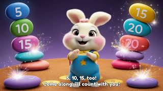 Counting by 5 Numbers song, Counting from 1 - 50, Kids counting songs, Skip counting song for kids