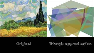 Image approximation using genetic algorithm