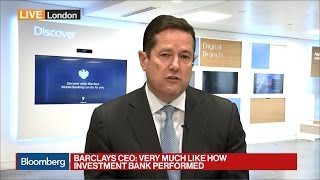 Barclays' CEO Looks Forward to Ending Restructuring