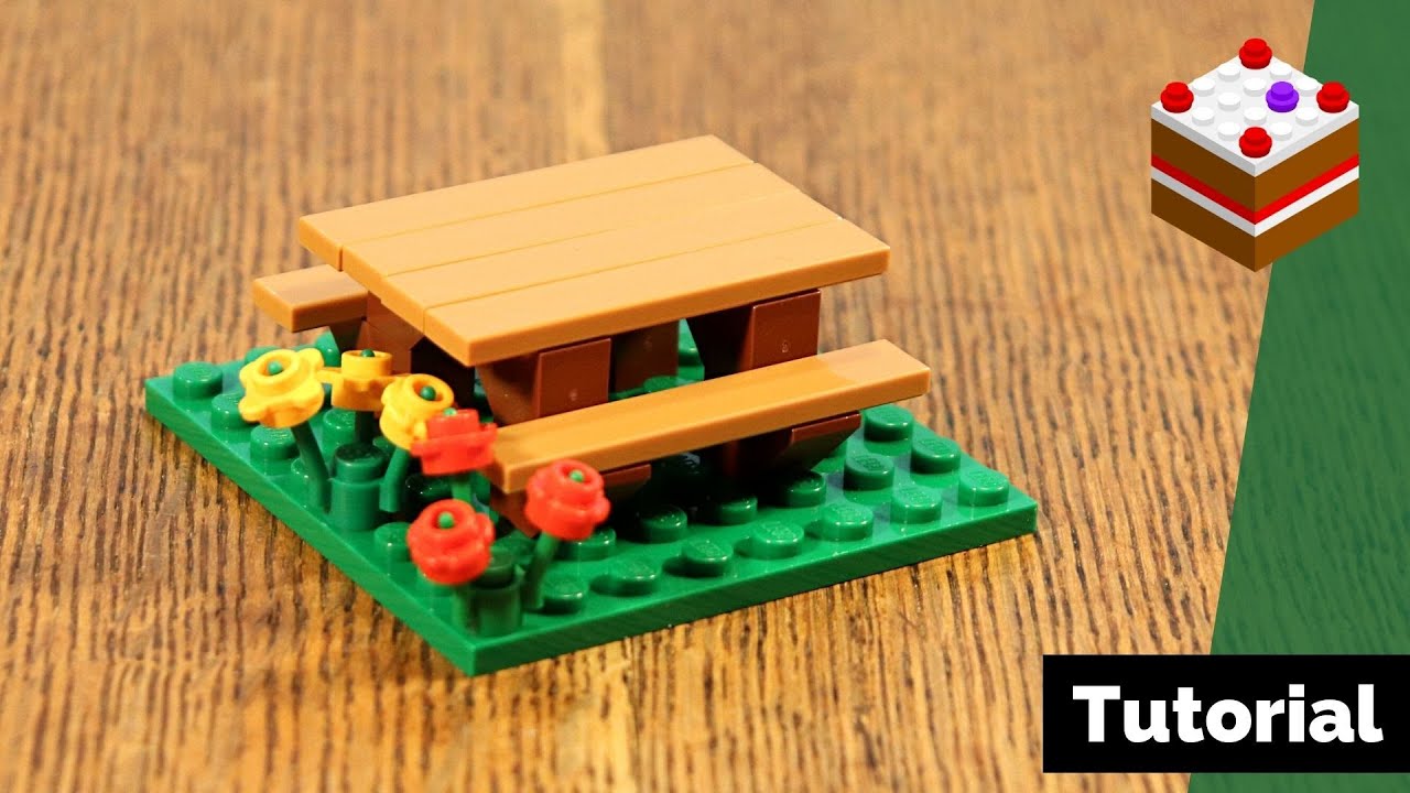Lego Bench Tutorial Youtube