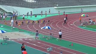 第1回学連記録会 100m 平本 38組