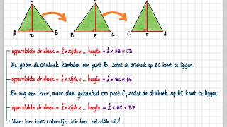 1 havo/vwo G\u0026R 12e ed 9.3 A Oppervlakte driehoek berekenen