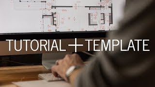 Improve Your CAD Drawings | START TO FINISH tutorial (+ template)