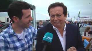 Marty Morrissey's eyebrows - National Ploughing Championships