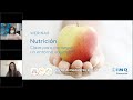 Webinar 'Nutrición: Clave para conseguir un entorno saludable'