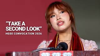"Take a Second Look" | HGSE Convocation 2026