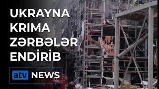 Ukraynanın Poltava vilayəti bombalanıb