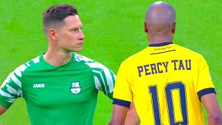 Percy Tau Took On Julian Draxler In QATAR