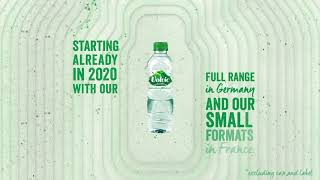 Volvic is now using 100% recycled plastic