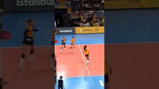 Gabriela Orvosova Big Push #volleyball #europeanvolleyball