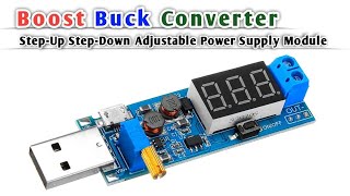 Step Up Step Down Power Supply Module || Boost Buck Converter With Display