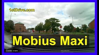 Mobius Maxi dash cam (Mobius 3). First drive: two crashes!