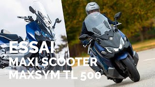 Essai maxi scooter Maxsym TL 500 (A2)