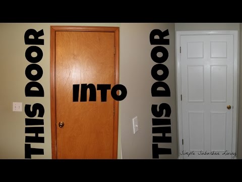 How To Upscale a Cheap Door for under $20 How To Upscale a Cheap Door for under $20