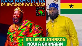 Dr. Umar Johnson Is Now A Citizen of Ghana 🇬🇭