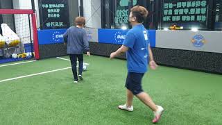 [자석이마킹이원영] 1 vs 1 전주 원FC 4학년 주장(김도헌) vs 부주장(이도훈)선수 리턴 매치 ㄱㄱ