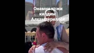 Барчага насиб килсин  Ота Онани  хажга обориш.