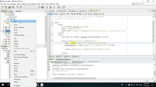 Java simple form application using servlet - NetBeans