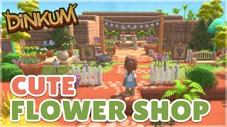 Cute Flower Shop Space Filler | Speed Build | DINKUM