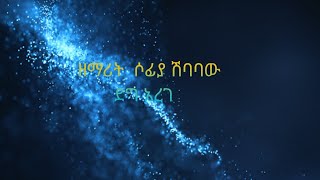 ዘማሪት ሶፊያ ሽባባው ደግ አረገ የብዞችን ልብ የነካ መዝሙር  ከ efoyita mezmure /እፎይታ መዝሙር