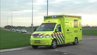 2 Ambulance's met spoed in Avenhorn [10-112, 10-107]