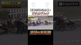 【スゴい！新馬戦】衝撃の追い込み劇「ピジョンブラッド」#追込の新馬戦  #shorts｜ JRA公式