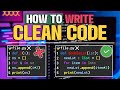 How to Write Clean and Quality Code like a PRO!