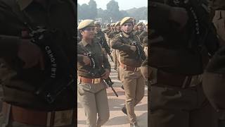 up women's home guard। republic day parade। Lucknow police line। #uppolice #shorts #viral #उपपुलिस