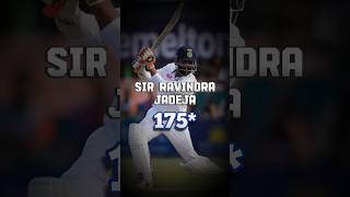 Ravindra Jadeja's Top 10 Highest Scores in Test Cricket #shorts